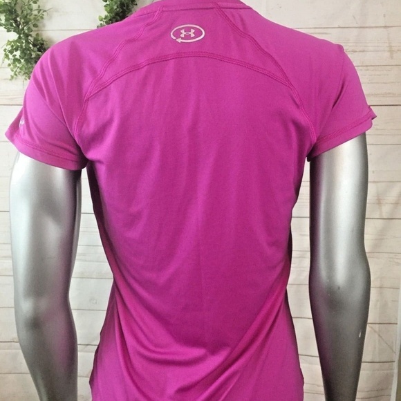 Under Armour Dry Fit Sz M Athletic top Akron Zips - Picture 4 of 6